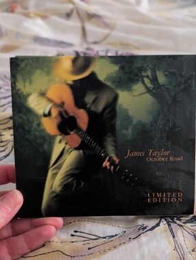 Signed James Taylor "October Road" Limited Edition CD From 2002